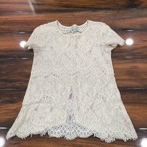 White Lace Top